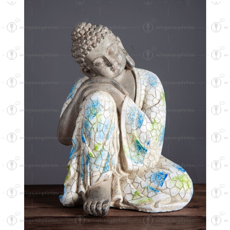 Mini Statua di Buddha, Nuovo O - Us Bonsai Garden recensione e prezzo