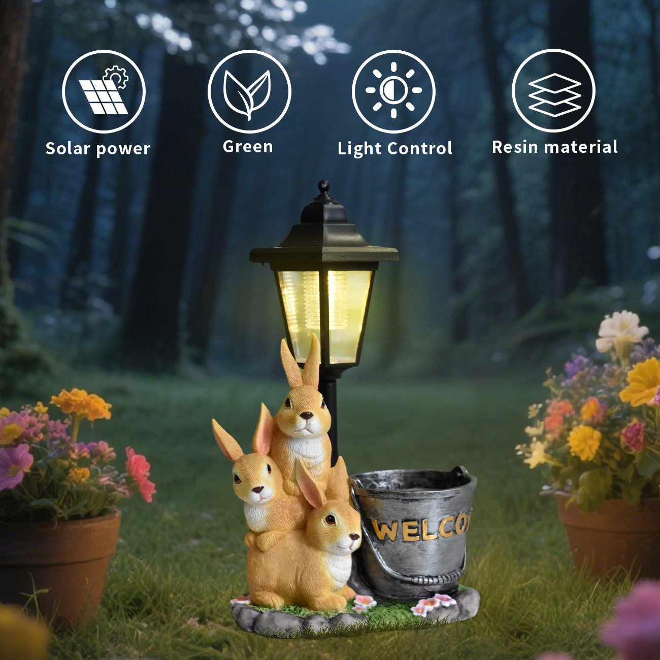 Nuova luce solare da giardino  - Bonsai Garden Accessories recensione e prezzo